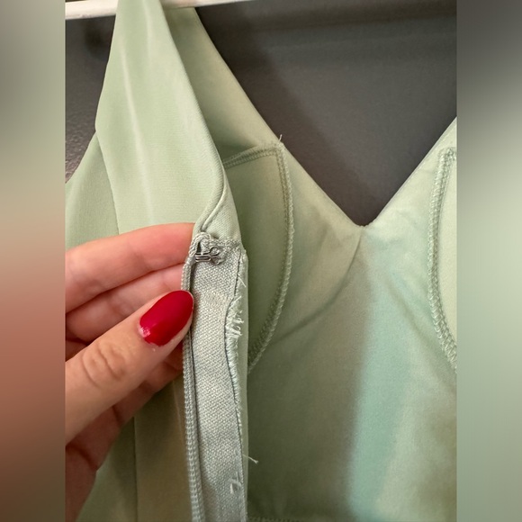 Azazie Leandra Dusty Sage A2 - Picture 10 of 12